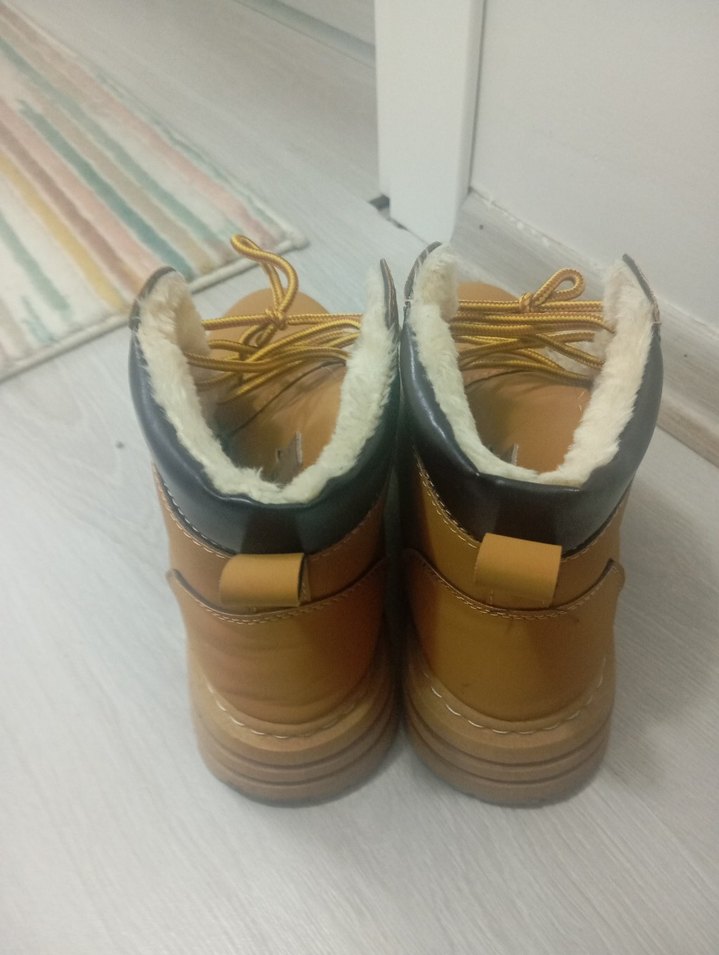 Kürklü Taba  Dolgu Topuk Bot - Görsel 3