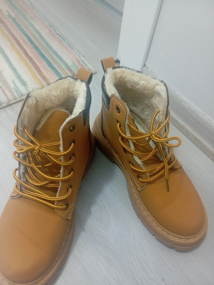 Kürklü Taba  Dolgu Topuk Bot - Görsel 2