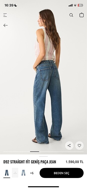 Stradivarius D92 jean