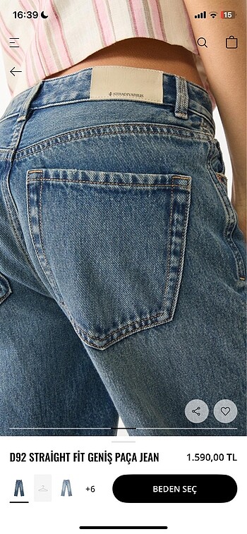 Stradivarius Stradivarius D92 jean