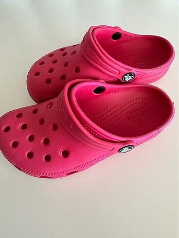 29 Beden pembe Renk Crocs Iconic Çocuk Terliği