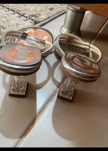 37 Beden Bej Parlak Yılan Desenli Stiletto Topuklu Kadın Ayakkabı