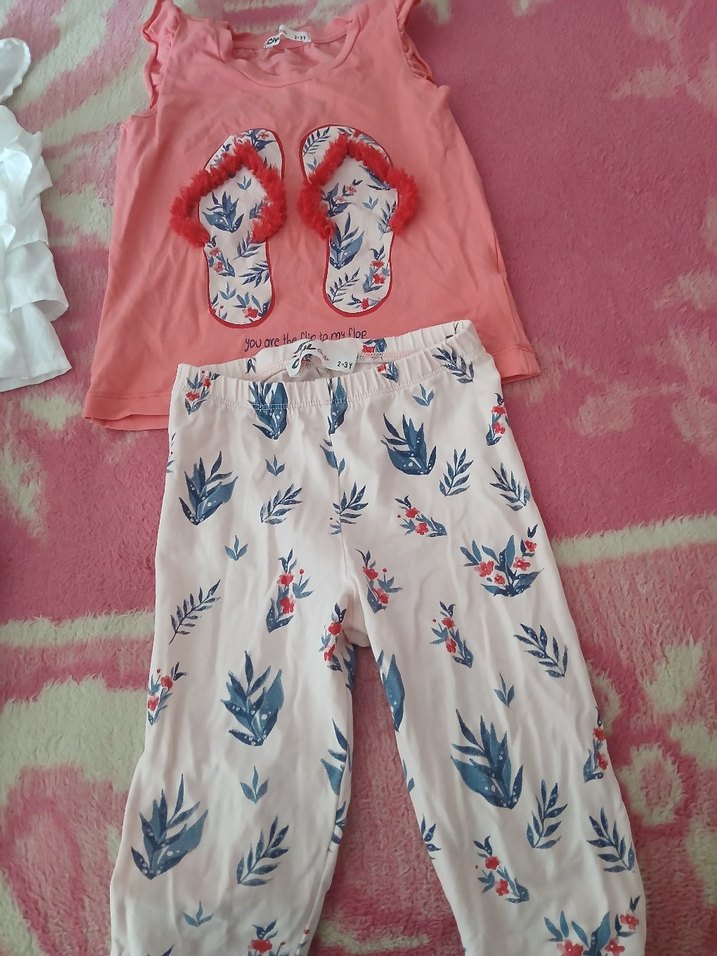 toplu satış kız bebek ikili takım - Görsel 2