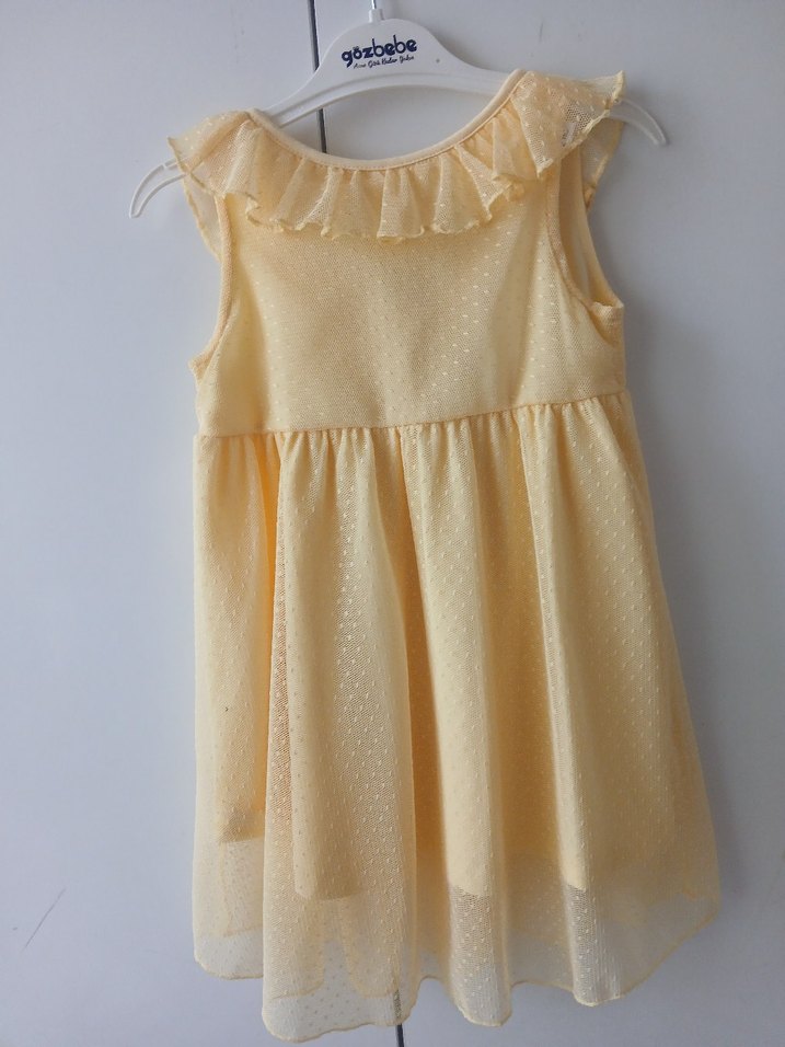 toplu satış kız bebek elbise - Görsel 5