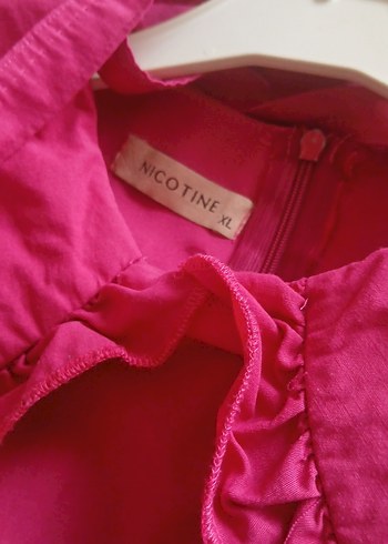 Pembe Bohem Uzun Kollu Salaş Elbise - Görsel 8