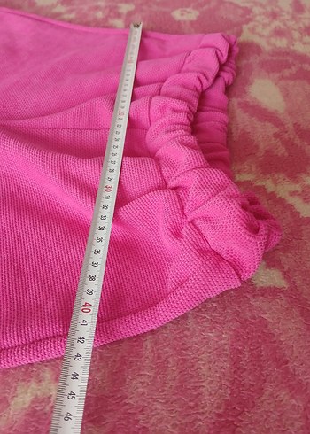 Pembe Kemerli Mini Kadın Takım - Görsel 4