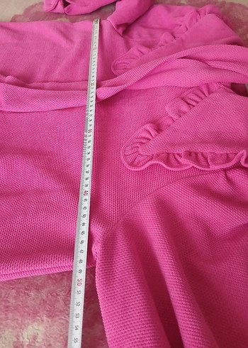 Pembe Kemerli Mini Kadın Takım - Görsel 9