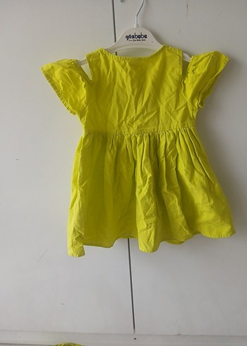 Mavi Dantelli Kız Çocuk Elbisesi - Görsel 5