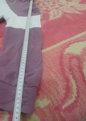 Mor Renkli Fermuarlı Kadın Eşofman Takımı - Görsel 5