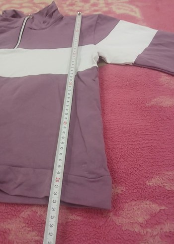 Mor Renkli Fermuarlı Kadın Eşofman Takımı - Görsel 9