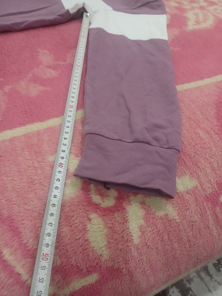 Mor Renkli Fermuarlı Kadın Eşofman Takımı - Görsel 4