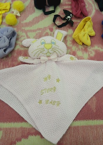kız bebek bandana çorap ve uyku arkadaşım - Görsel 10