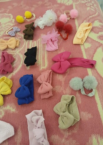 kız bebek bandana çorap ve uyku arkadaşım - Görsel 7