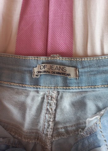 Defacto Kadın Mavi Mini Denim Şort