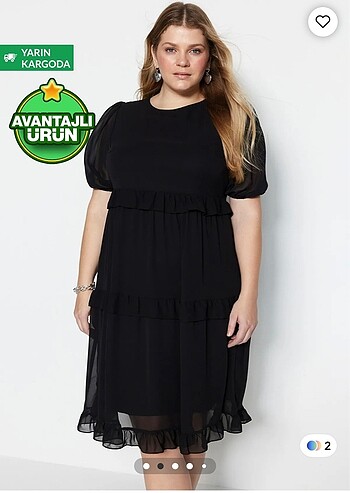 Trendyol Milla Siyah Elbise