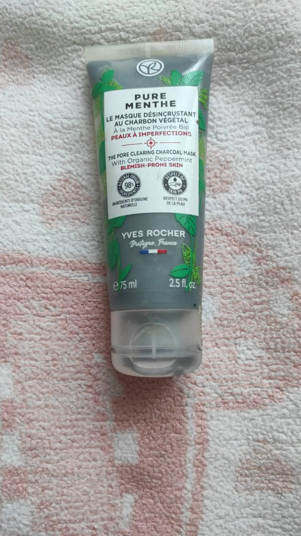 Yves Rocher Kömür Maske 75 ml - Akne ve Siyah Nokta - Görsel 2