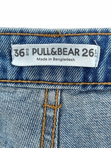 36 Beden mavi Renk Pull and Bear Jean / Kot Şort %70 İndirimli.