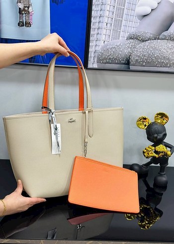 Beden Lacoste Anna Çift Taraflı Omuz Çanta