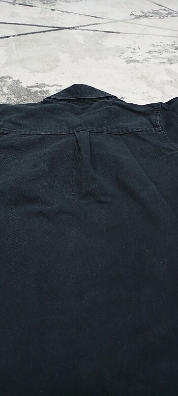 8 Yaş Beden siyah Renk Erkek çocuk Jean gömlek