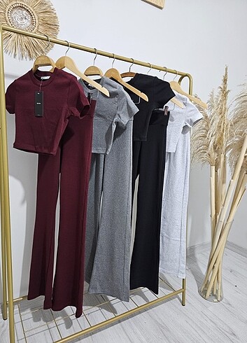 l Beden gri Renk Gri Bershka takım