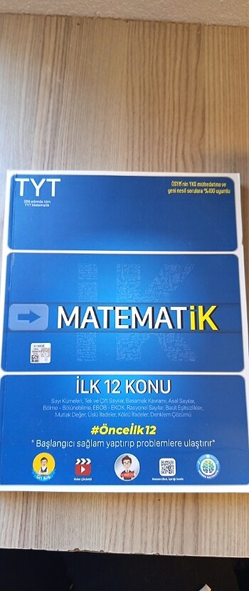 Matematik ilk 12 konu taktiklerle beraber