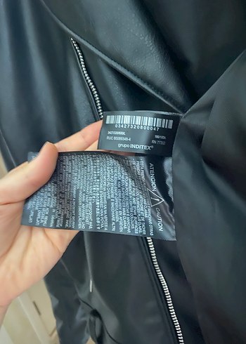 ZARA ERKEK DERİ CEKET - Görsel 3