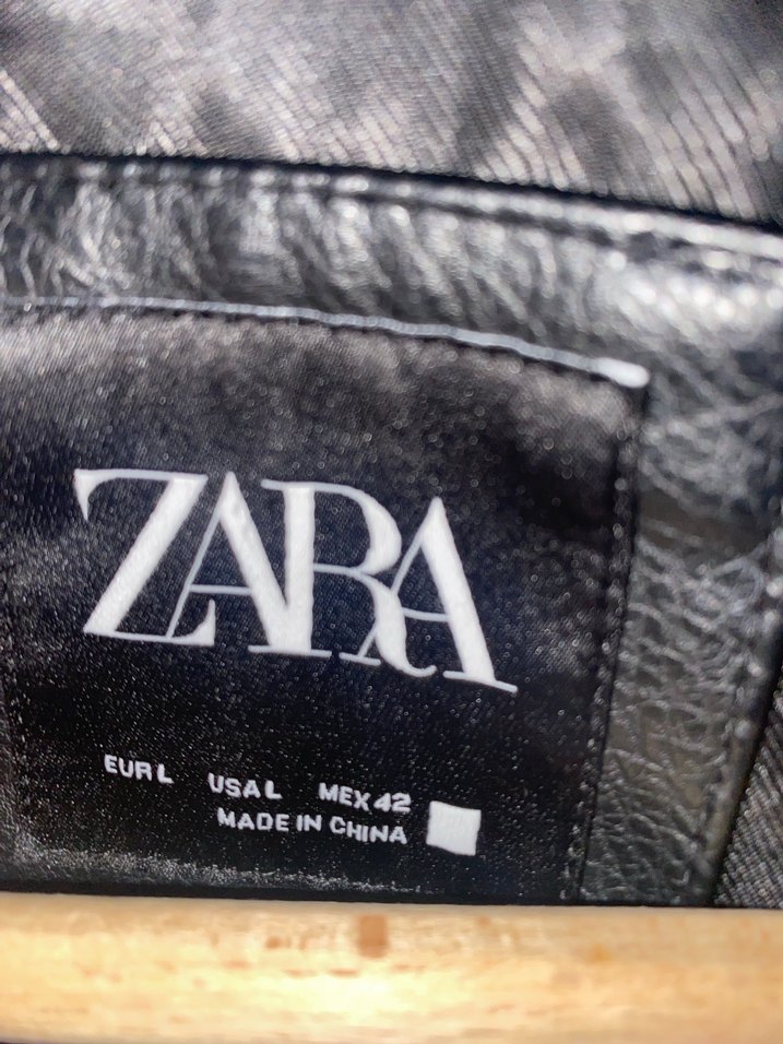 ZARA ERKEK DERİ CEKET - Görsel 2