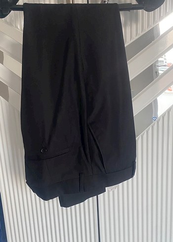 Düğün İçin Siyah Düğmeli Regular Fit Takım Elbise - Görsel 8