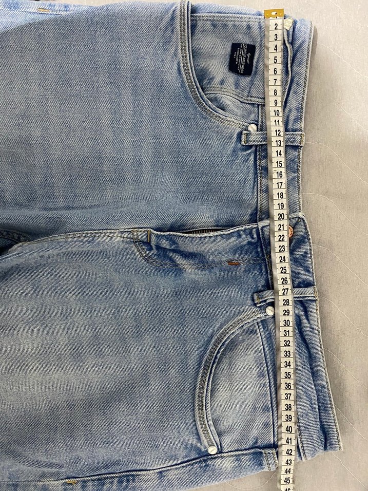 Colins Erkek Mavi Bol Kesim Kot Pantolon - Görsel 2