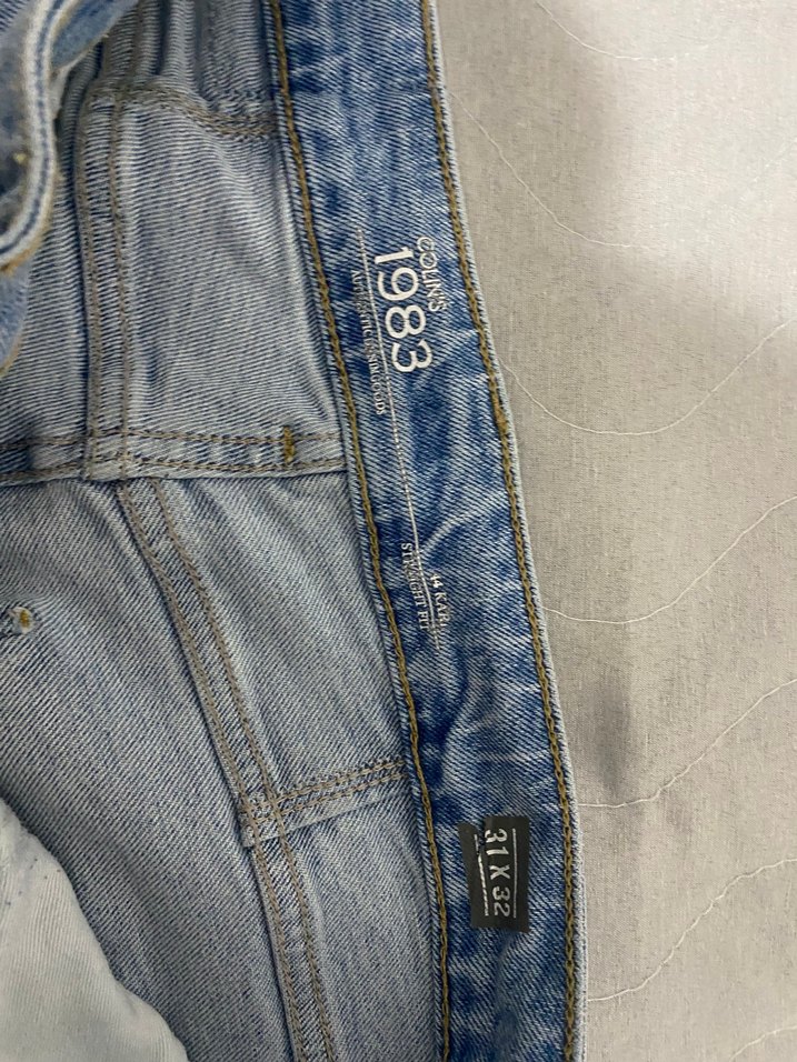 Colins Erkek Mavi Bol Kesim Kot Pantolon - Görsel 3