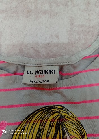 LC Waikiki Kız Çocuk Pembe Baskılı Tişört