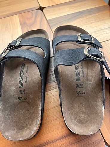 39 Beden siyah Renk BIRKENSTOCK TERLİK
