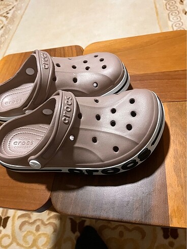 38 Beden kahverengi Renk Yerli üretim crocs