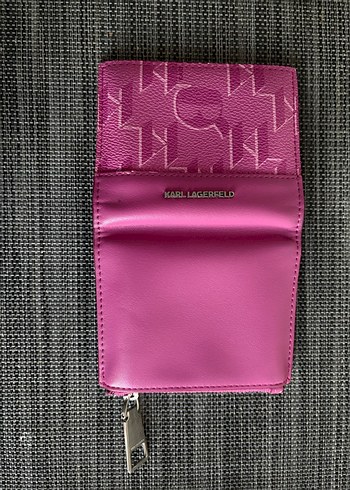 Karl Lagerfeld Pembe Cüzdan - Görsel 3