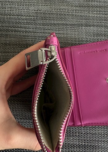 Karl Lagerfeld Pembe Cüzdan - Görsel 4