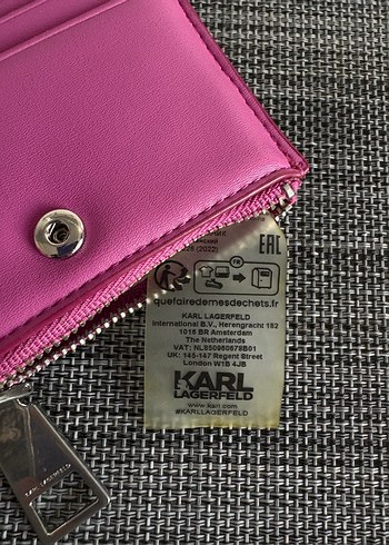 Karl Lagerfeld Pembe Cüzdan - Görsel 5