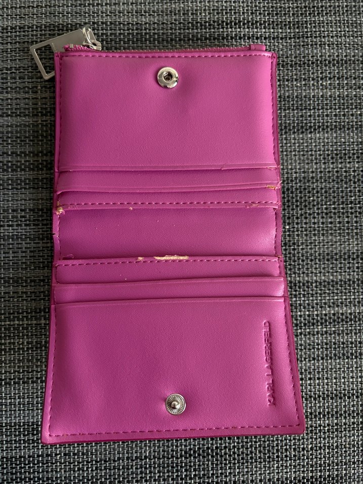 Karl Lagerfeld Pembe Cüzdan - Görsel 2