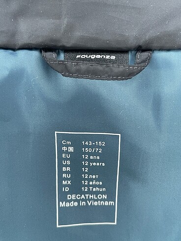 universal Beden siyah Renk Decathlon Yelek %70 İndirimli.