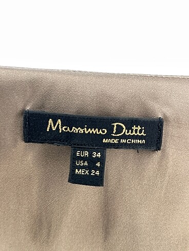 34 Beden kahverengi Renk Massimo Dutti Gömlek %70 İndirimli.