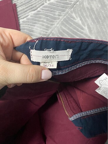 38 Beden lacivert Renk Üçlü pantolon set