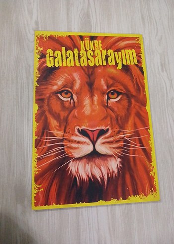 Ikea Mauro İcardi ve Galatasaray Ahşap Tablo