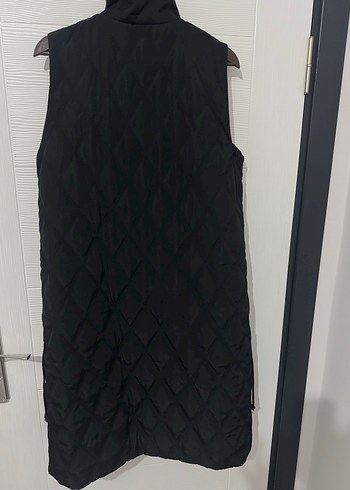 Sitare Kadın Siyah Mont Yelek - Görsel 6