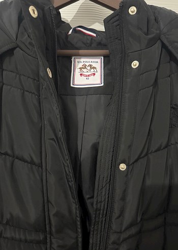 U.S Polo orijinal Uzun Kürklü Kadın Mont - Görsel 5