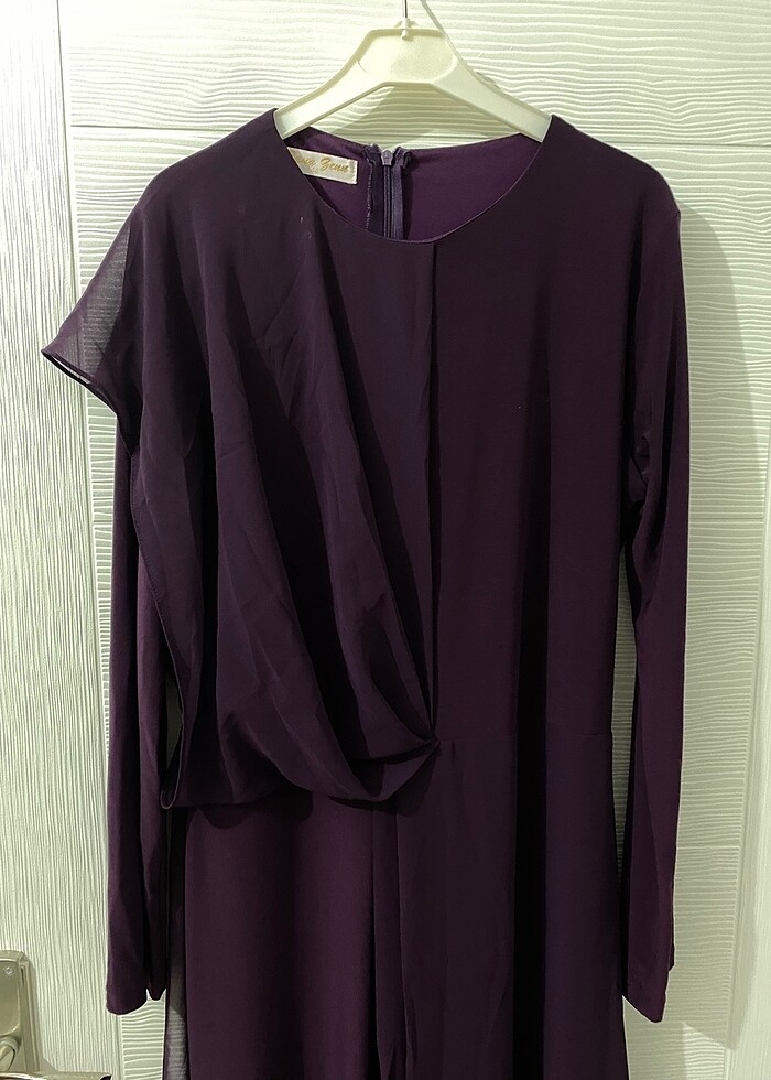 Rana Zen Kadın Mürdüm Tulum - Görsel 5