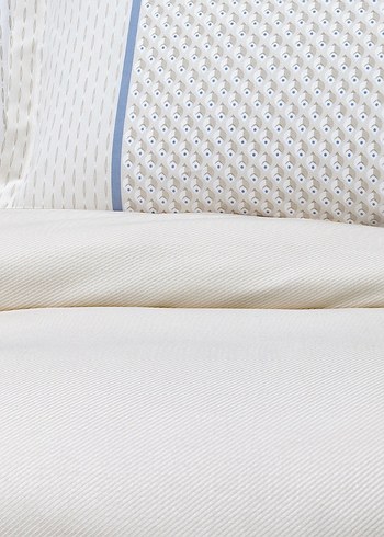 Yataş Tek Kişilik Bambu Pike Takımı-Ekru - Görsel 2