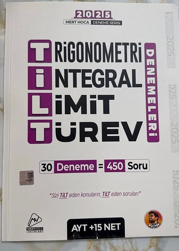 2025 Mert Hoca TİLT Deneme Kitabı