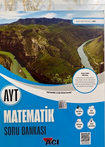 Açı yayınları ayt test kitap seti sayısal