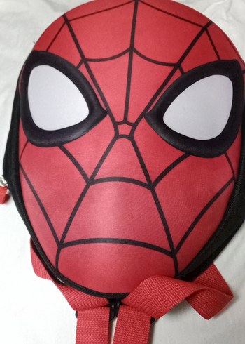 Örümcek Adam Desenli Çocuk Okul Çantası hasarı yokk - Görsel 4