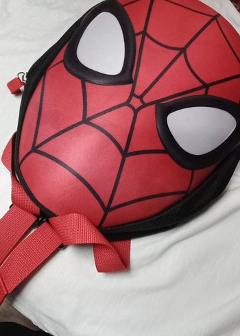 Örümcek Adam Desenli Çocuk Okul Çantası hasarı yokk - Görsel 5