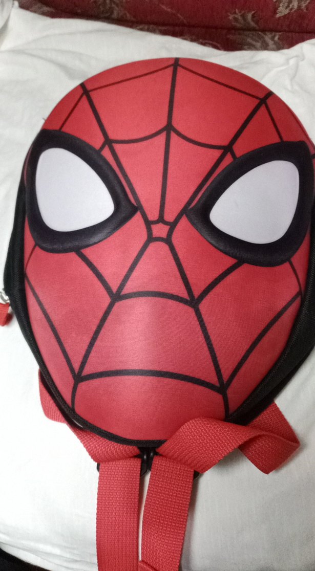 Örümcek Adam Desenli Çocuk Okul Çantası hasarı yokk - Görsel 4